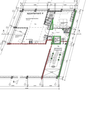Floorplan - Doezastraat 35D, 2311 HA Leiden
